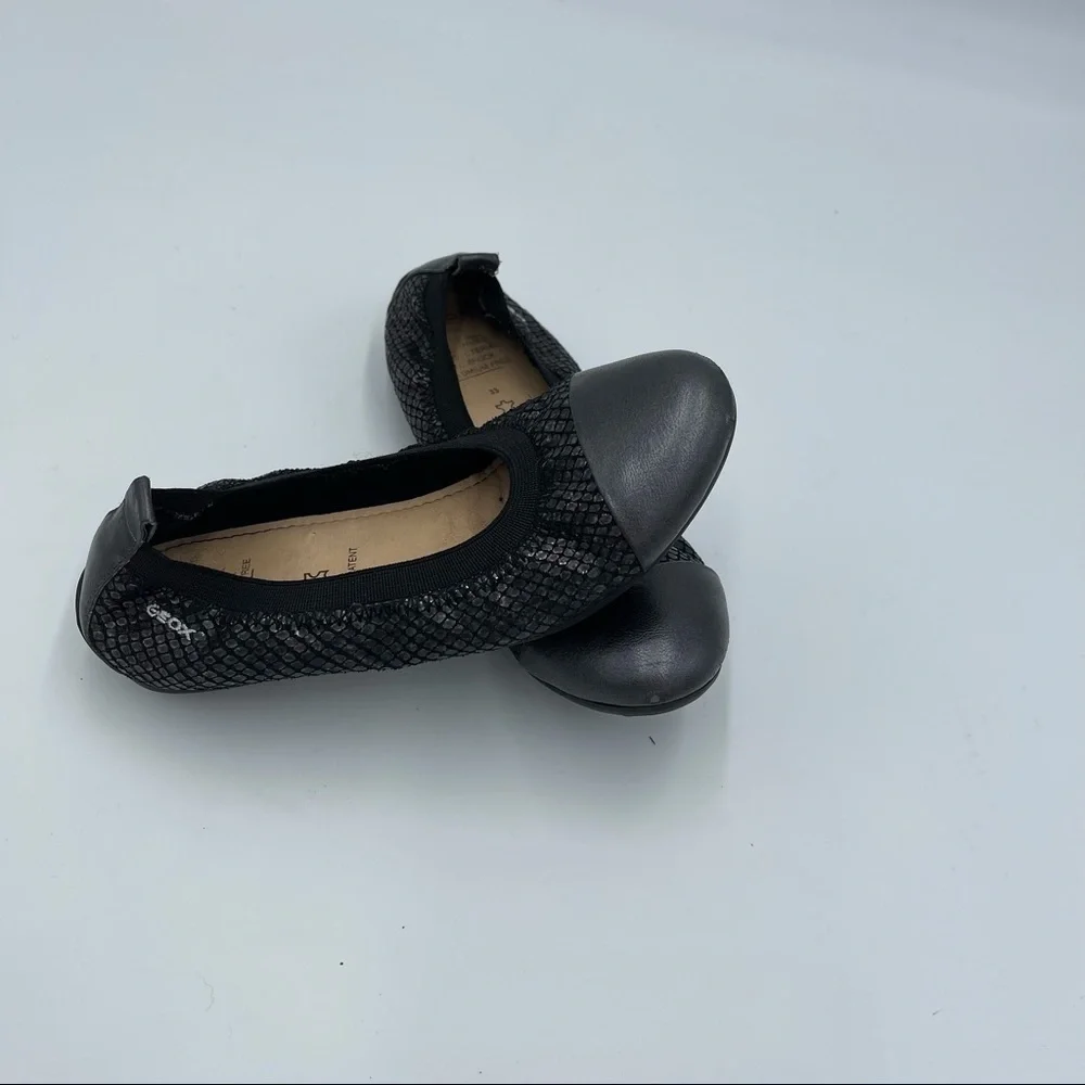 Geox Respira Priuma Italian Cap Toe Ballet